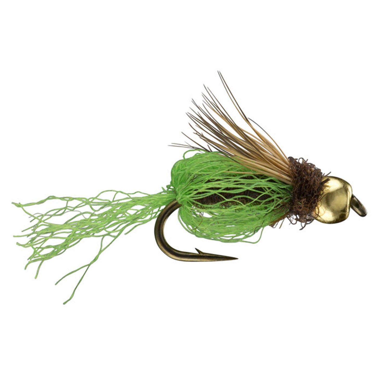 Sparkle Caddis Pupa Bright Green