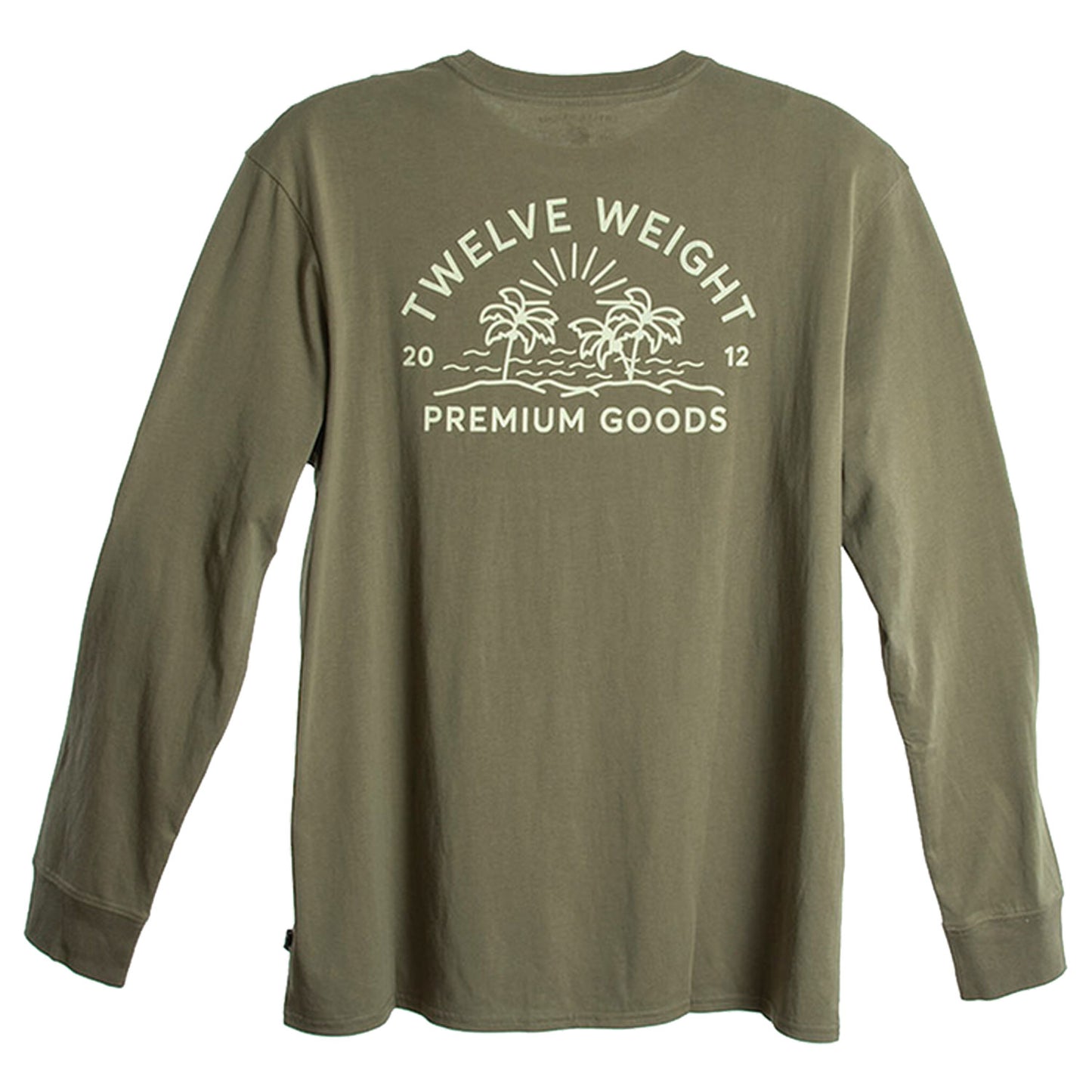 Twelve Weight Long Sleeve T-Shirt Paradise