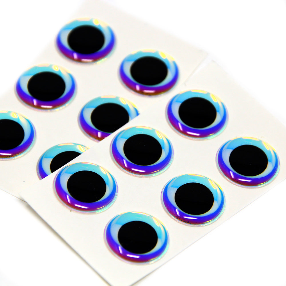 3D Big Fish Eyes Silver / 13mm 1/2 3D Big Fish Eyes Silver / 13mm 1/2