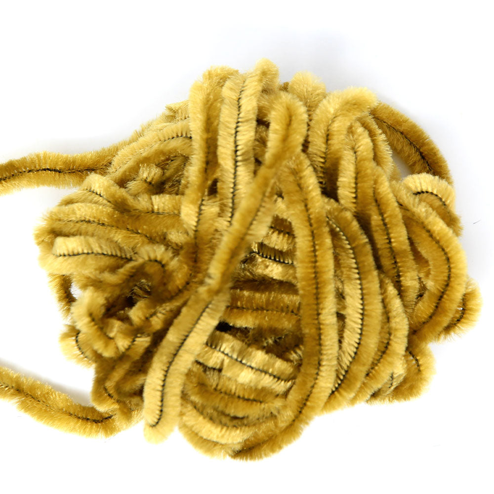 Chenille Fly Tying Brown Olive