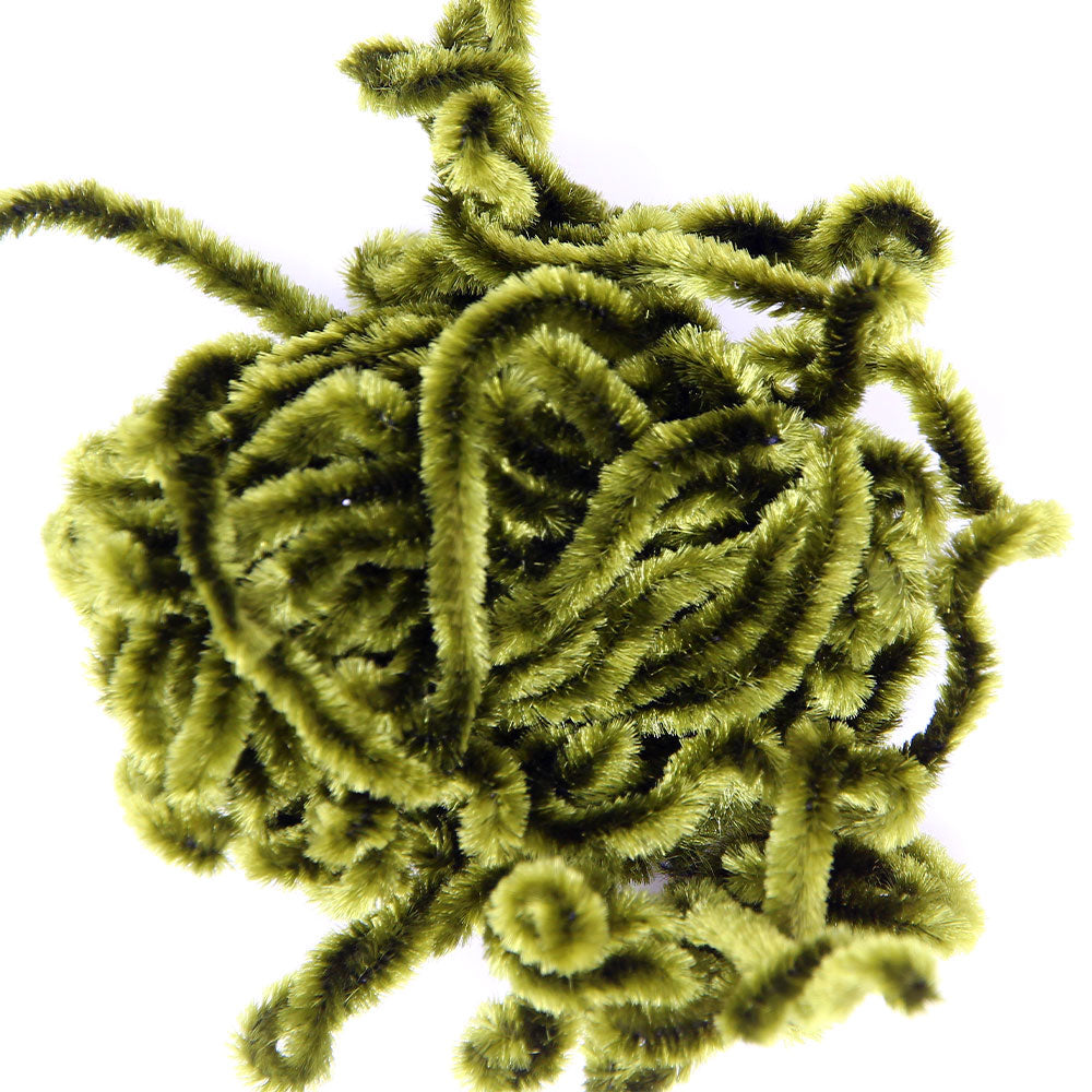 Chenille Fly Tying Dark Olive