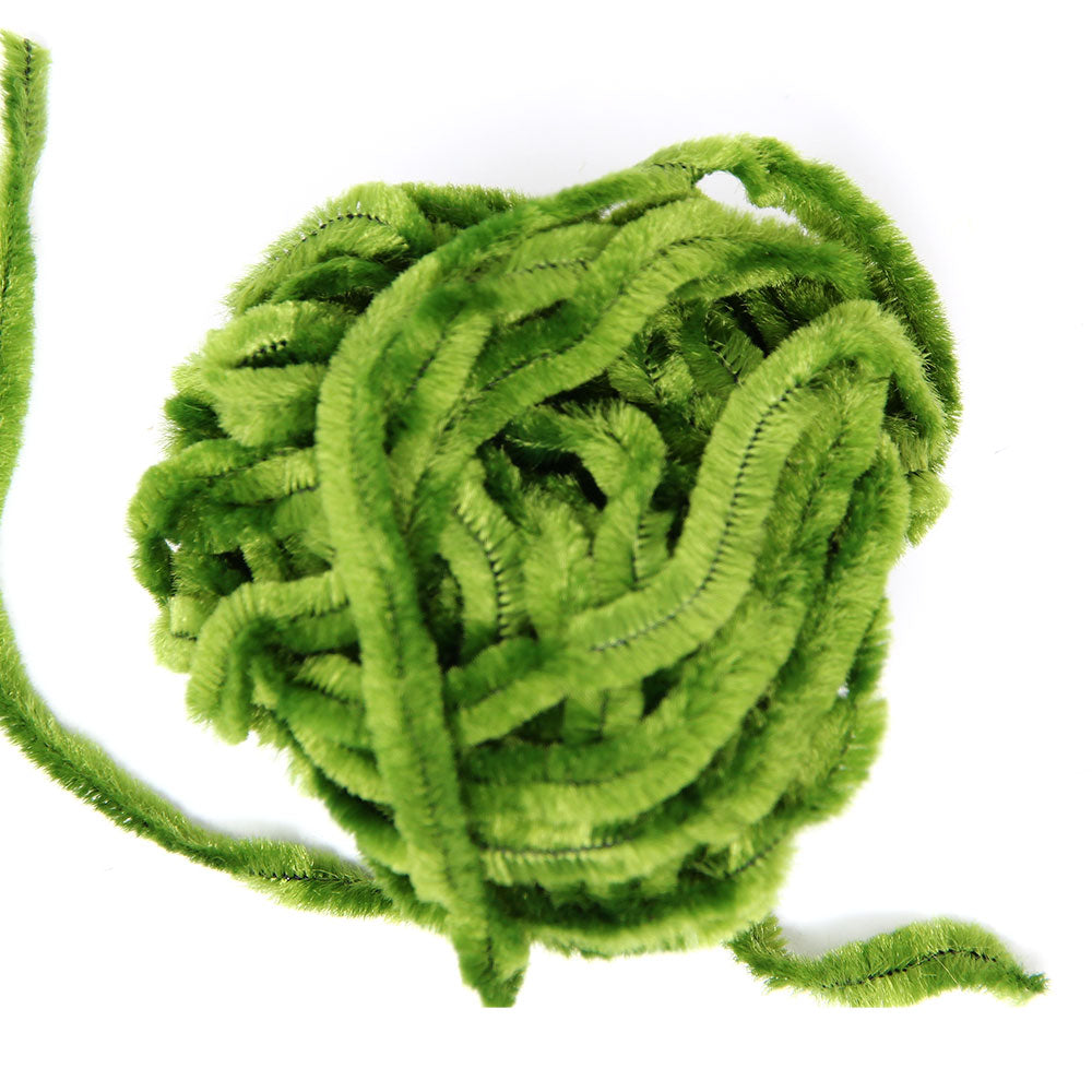 Chenille Fly Tying Green Olive