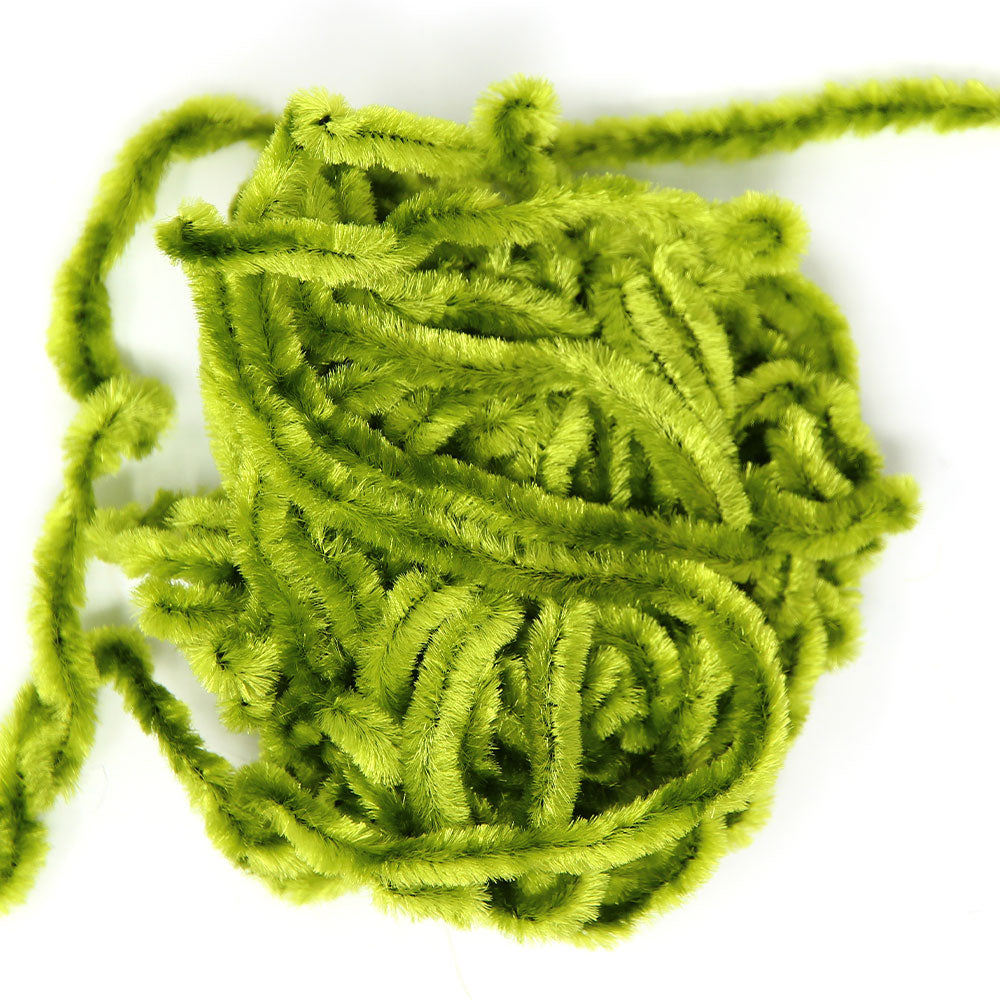 Chenille Fly Tying Light Olive