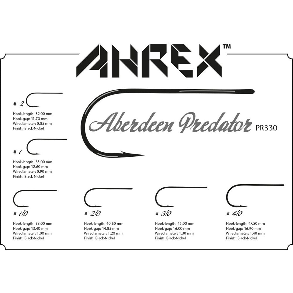 Ahrex PR330 Aberdeen Predator Hook