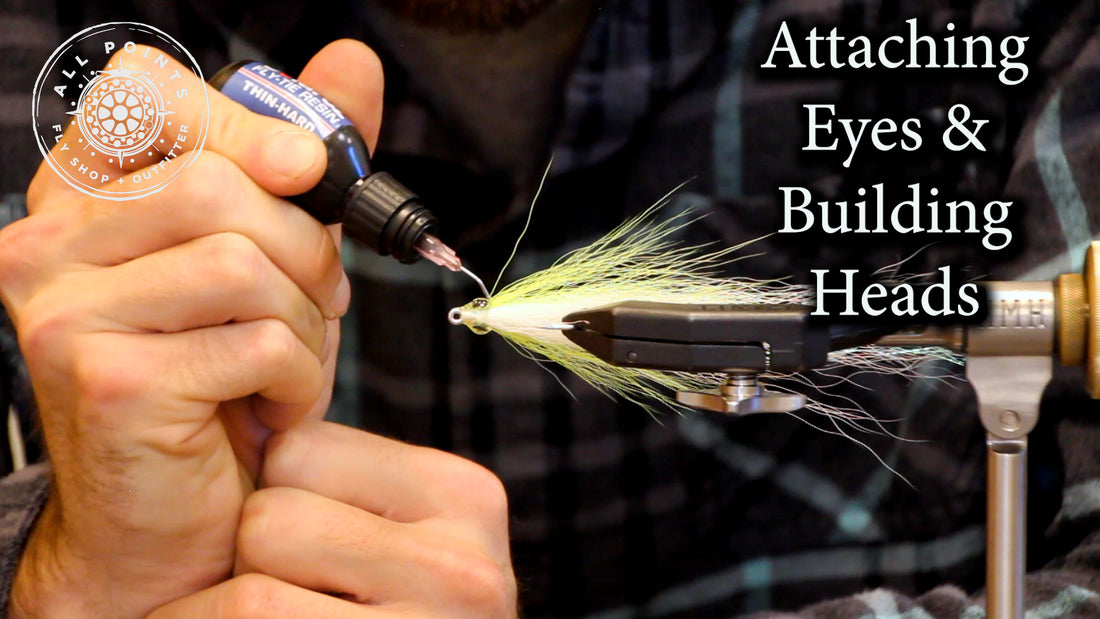 How To Attach Holographic Eyes Fly Tying