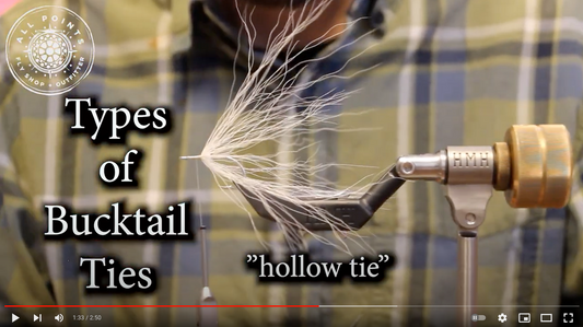 Different Types of Bucktail Ties