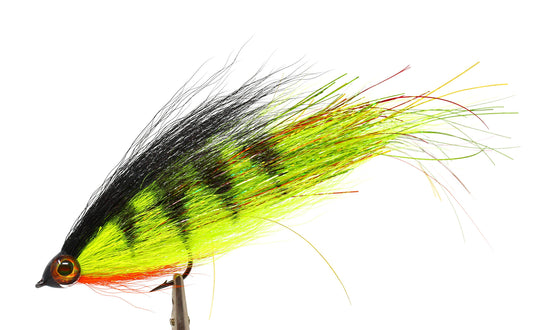 Firetiger Flash Tail Hollow Deceiver Pike Fly Fishing