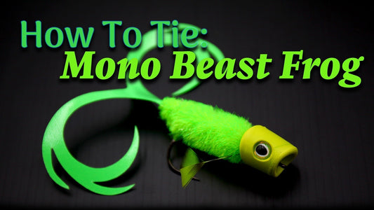 Fly Tying Mono Beast Frog