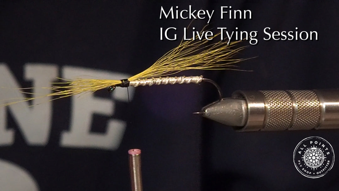 Video: IG Live Fly Tying Sessions - Mickey Finn