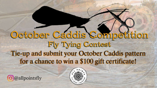 October Caddis Fly Tying Competition