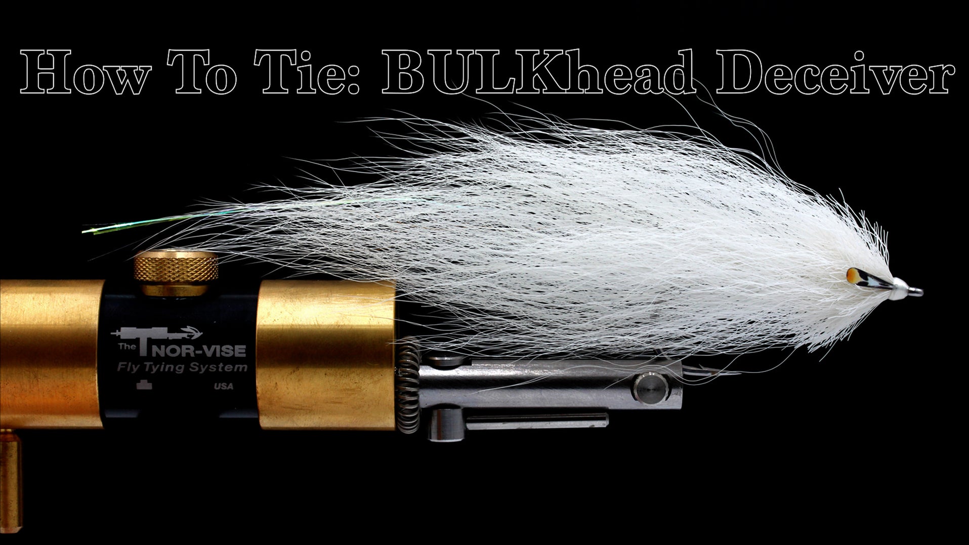 Video Fly Tying BULKhead Deceiver All Points Fly Shop + Outfitter