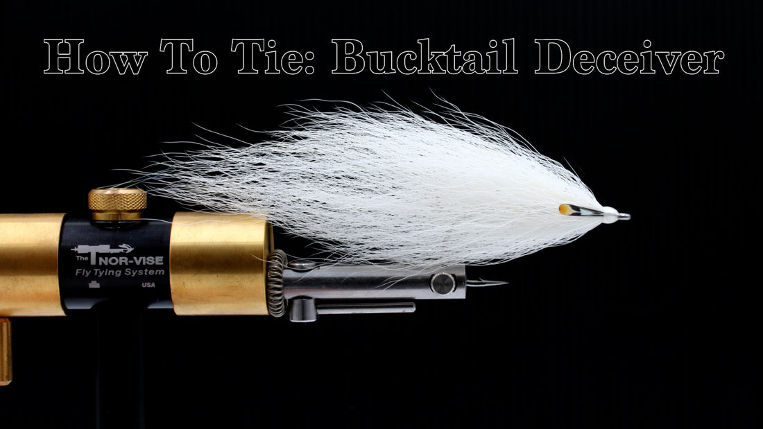 How To Tie Bucktail Deceiver BTD Bob Popovics