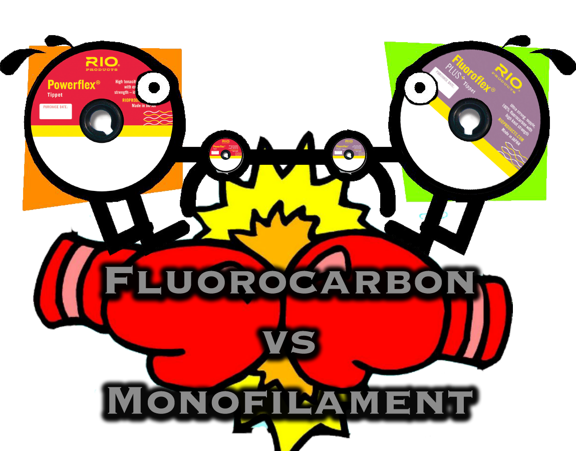 Fluorocarbon vs Monofilament Leaders/Tippet - What's the