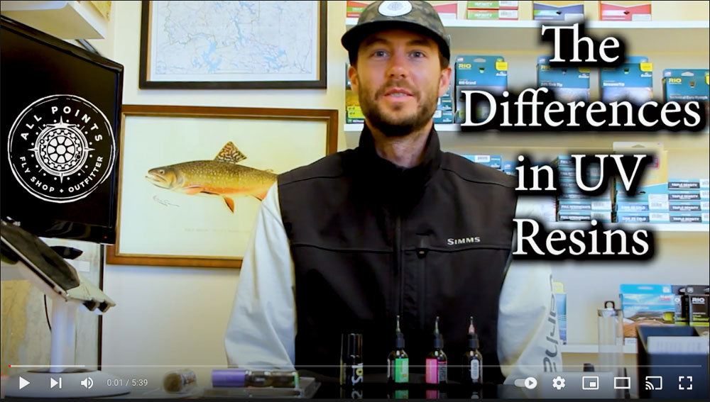 Video: The Differences in UV Fly Tying Resins