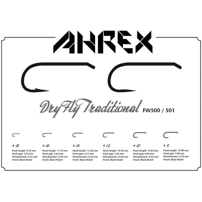 AHREX Traditional Dry Fly Hook