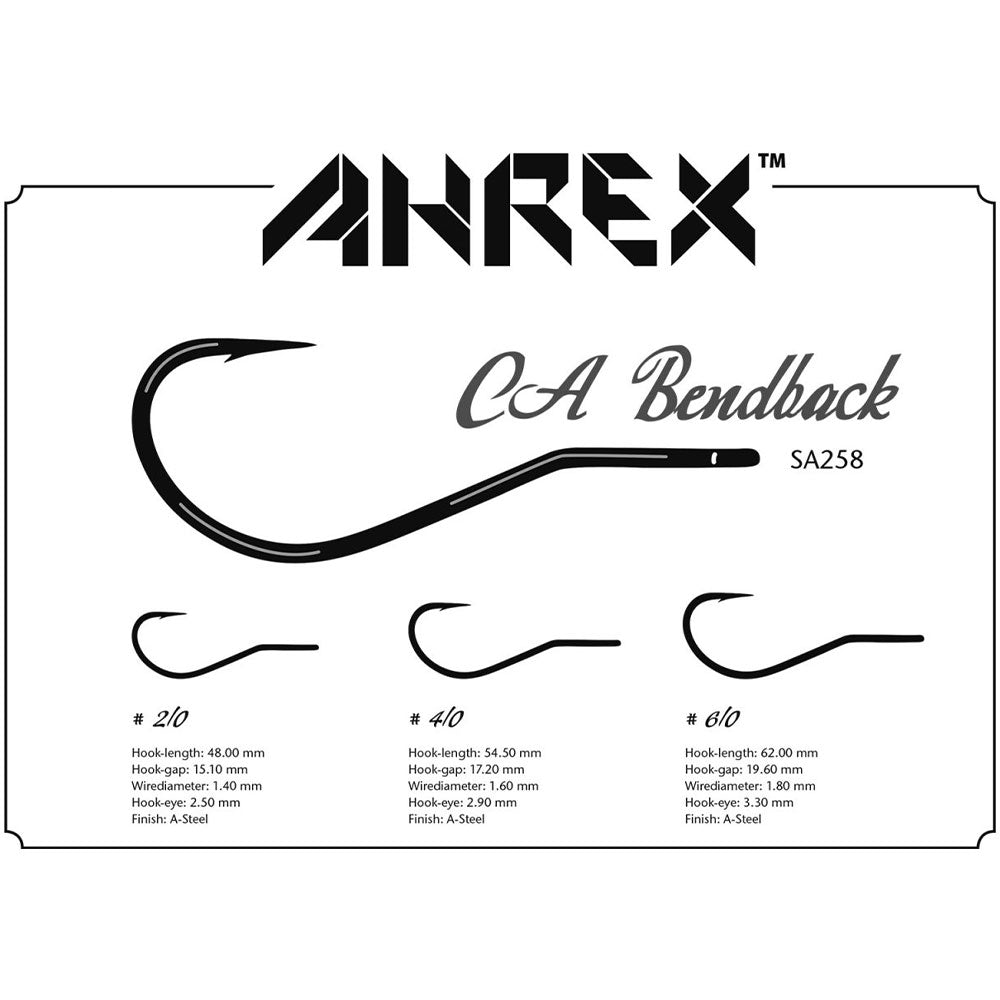 AHREX CA Bendback Hook SA258