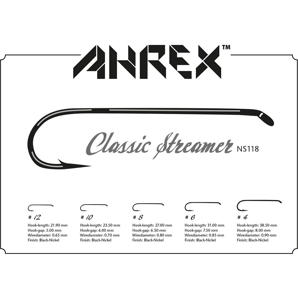 Ahrex NS118 Classic Streamer Hook
