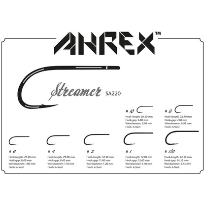 AHREX Saltwater Streamer Hook SA220