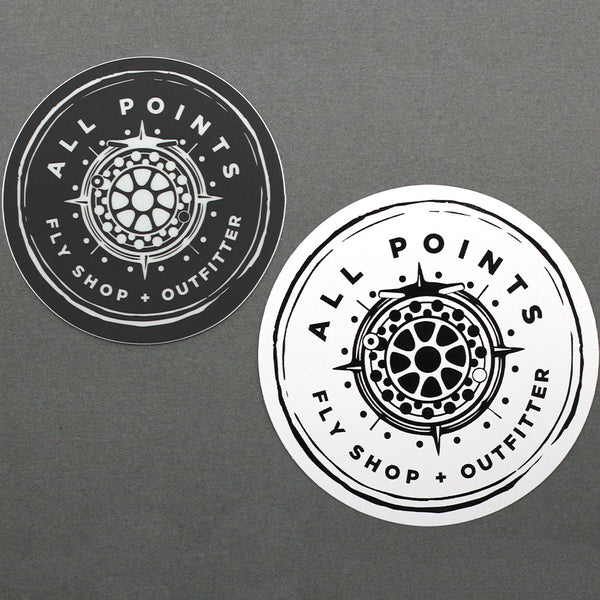All Points Fly Shop + Outfitter Sticker