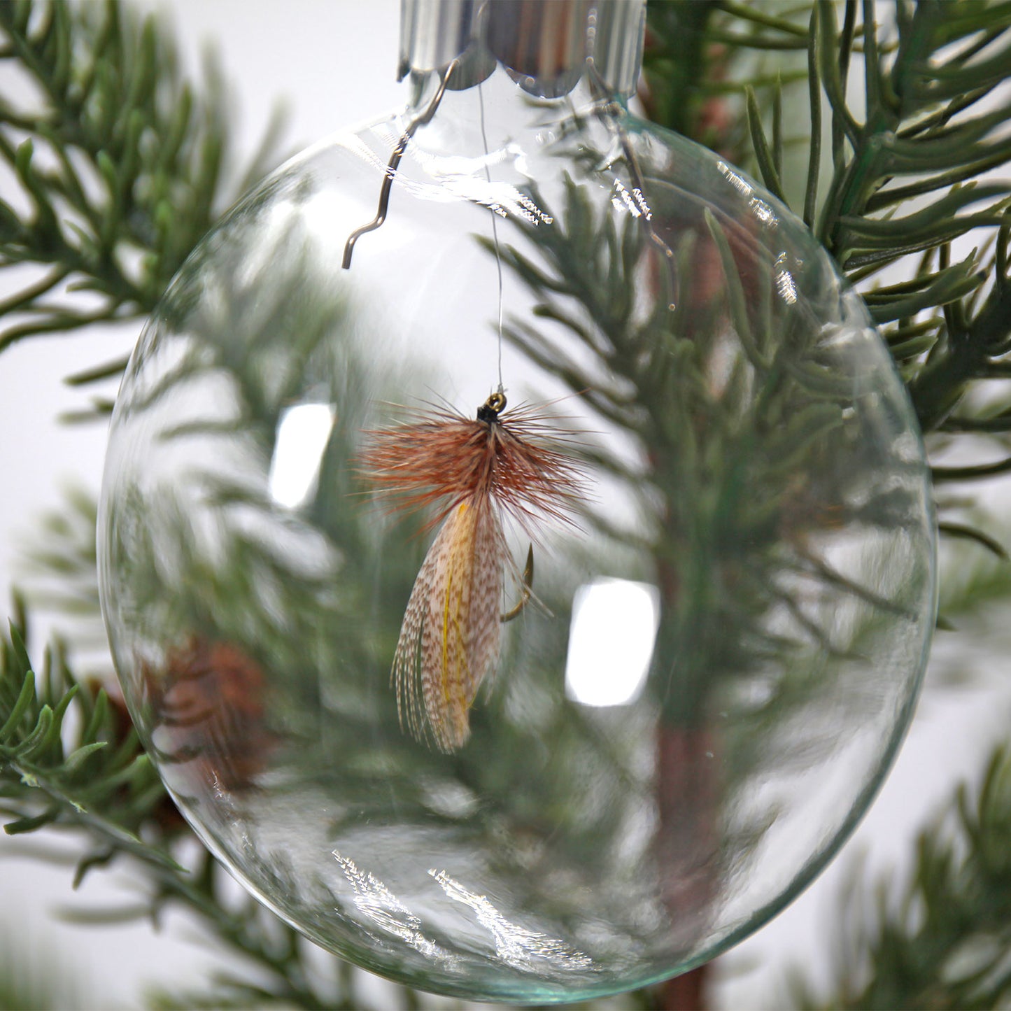 Fly Fishing Christmas Ornament