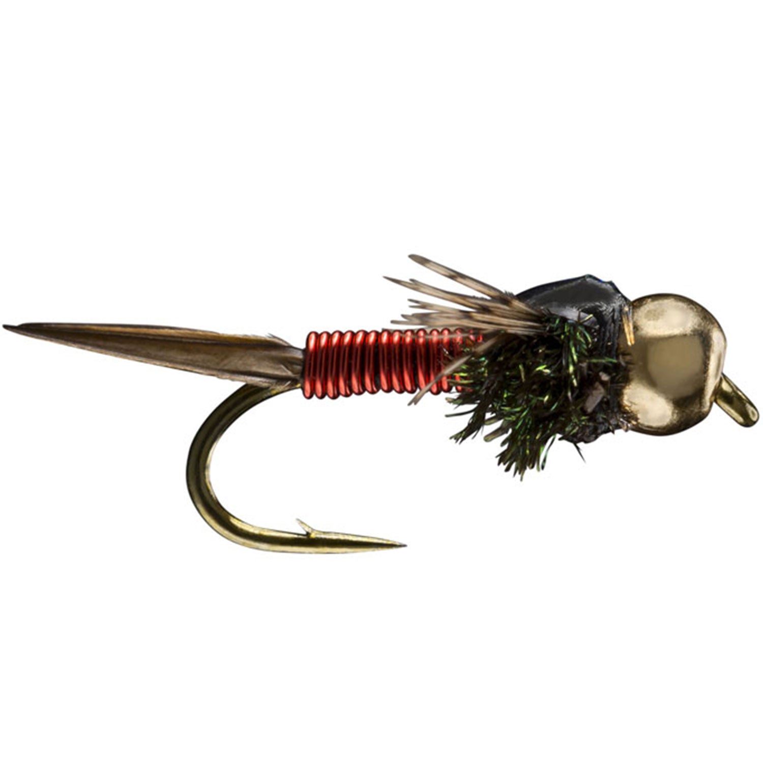 Copper John Fly Pattern Red