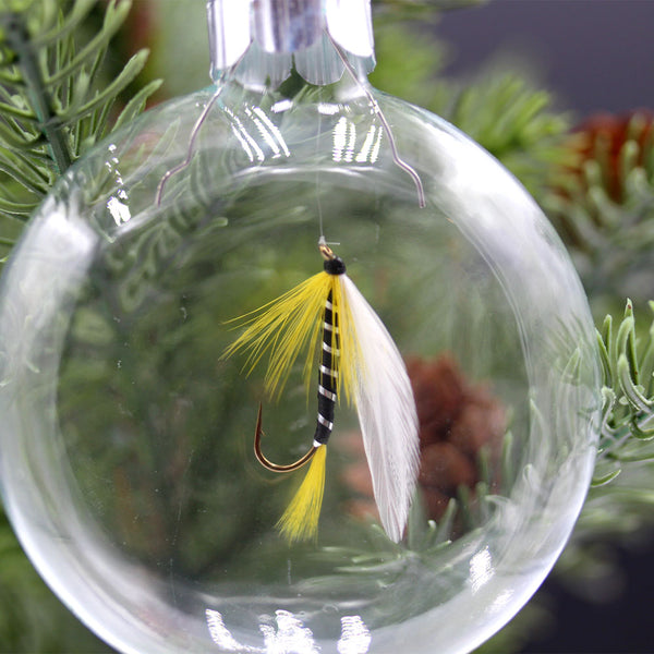 Fly Fishing Christmas Ornament