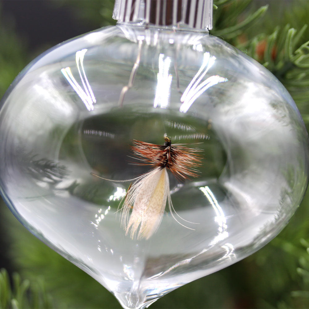 Fly Fishing Christmas Ornament