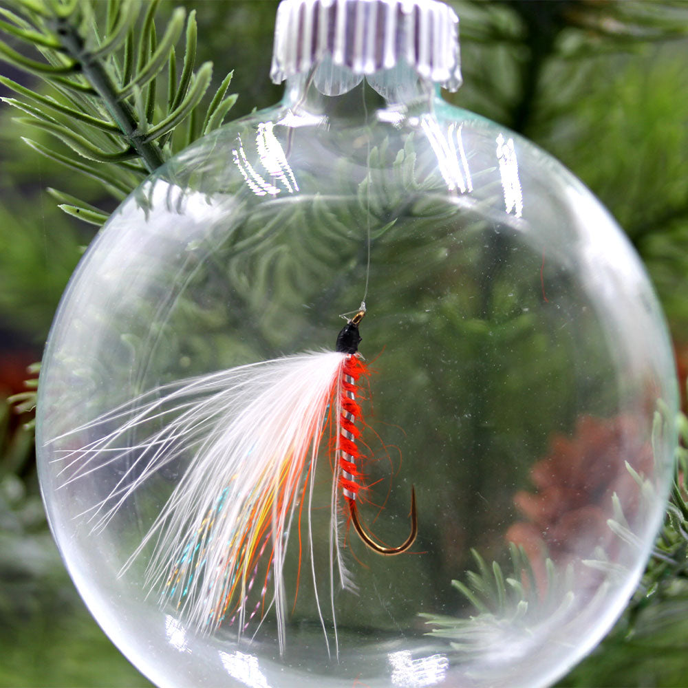 Fly Fishing Christmas Ornament