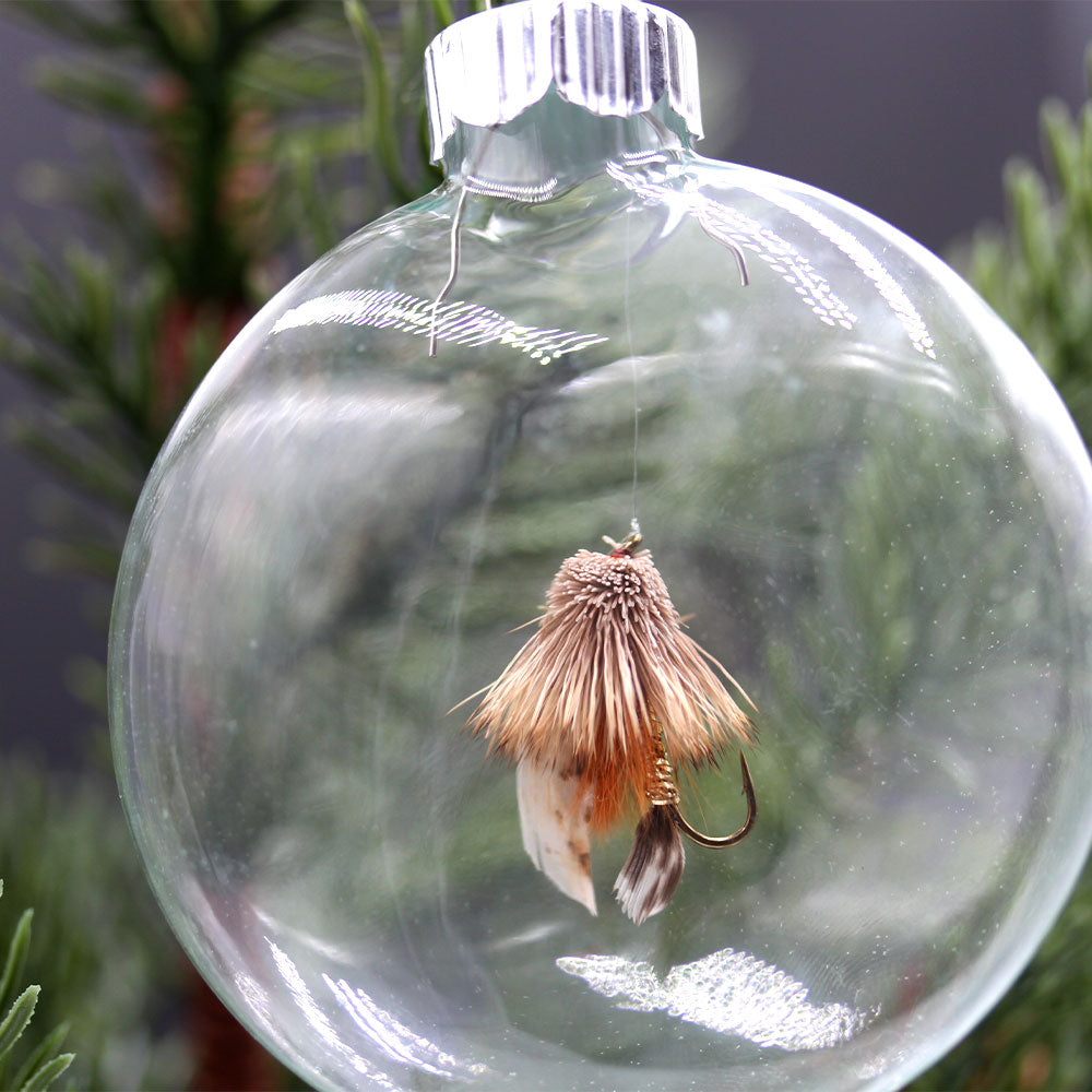 Fly Fishing Christmas Ornament