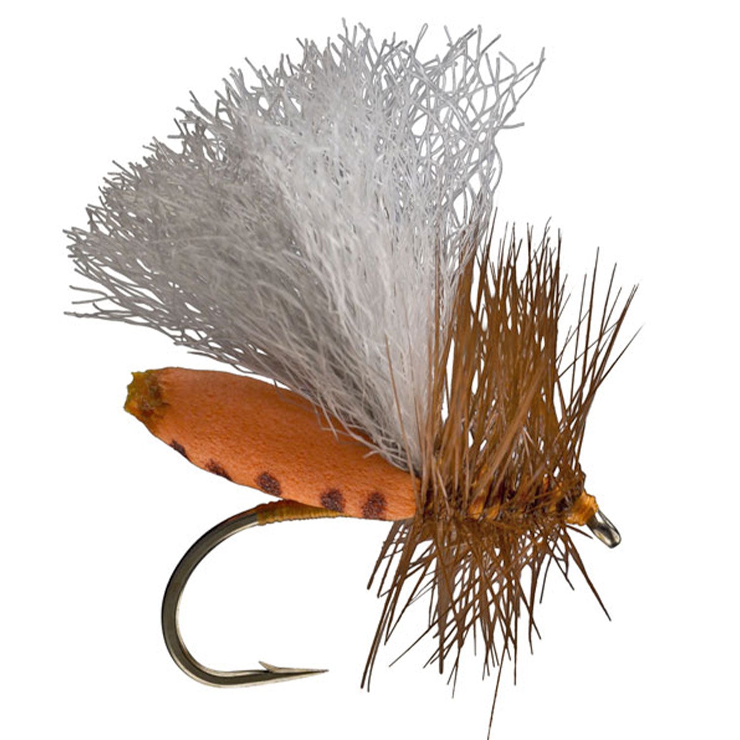 Foam Run Caddis Fly Orange