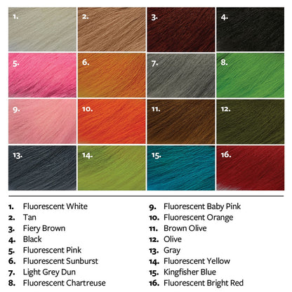 Fulling Mill Premium Selected Bucktail Fly Tying