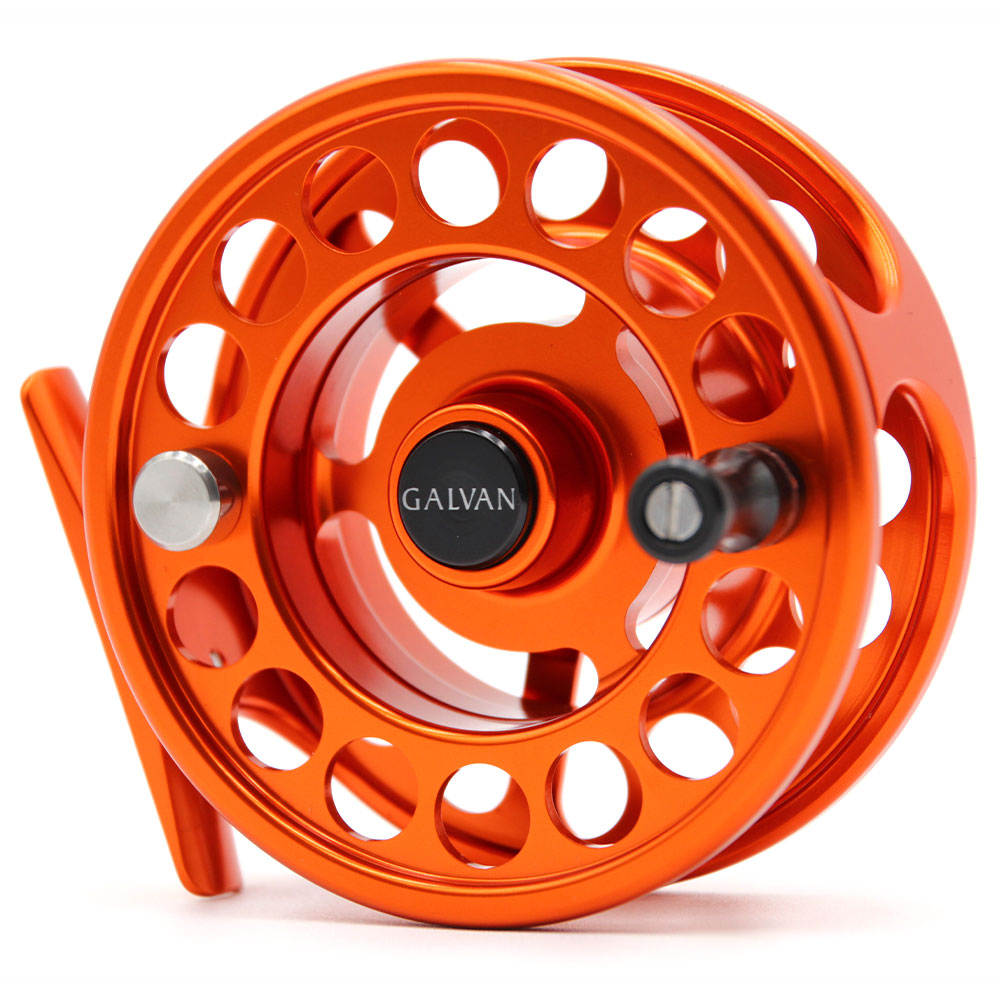 Galvan Rush Light LT Fly Reel Burnt Orange