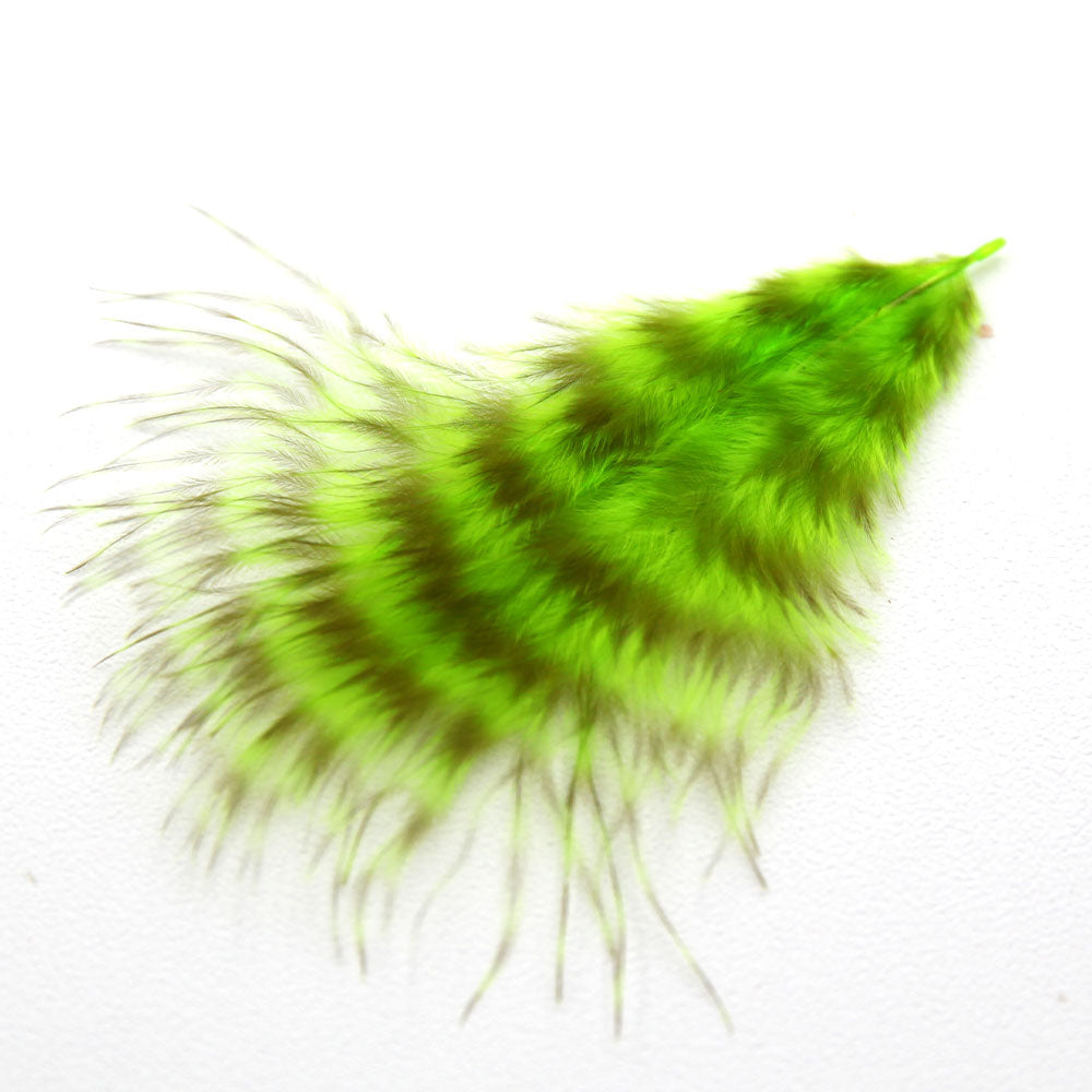 Grizzly Marabou Fly Tying