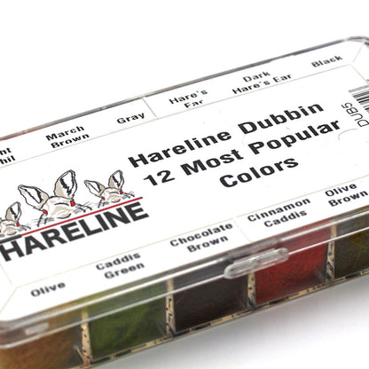 Hareline 12 Most Popular Colors