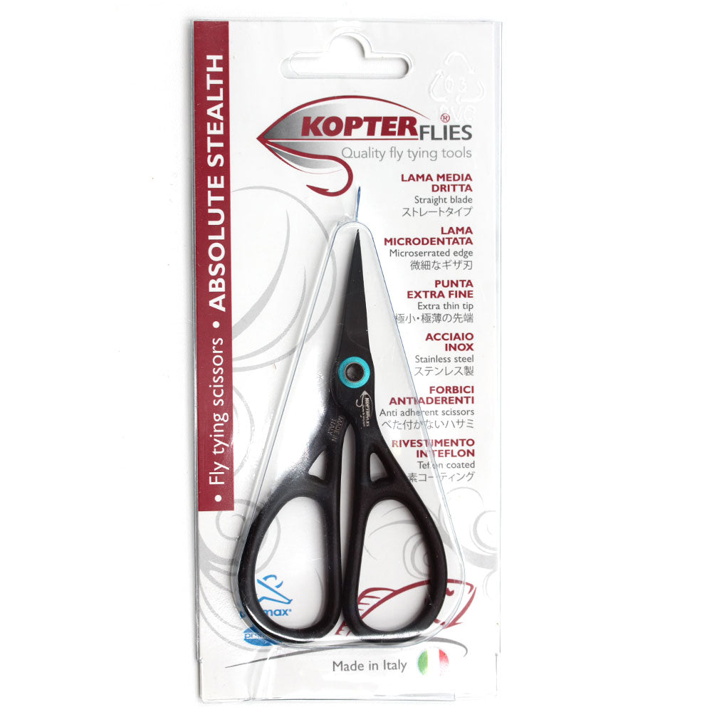 Kopter Absolute Stealth Straight Blade Scissors