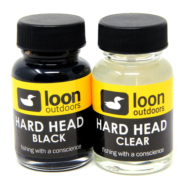 Loon Hard Head Cement Black Clear