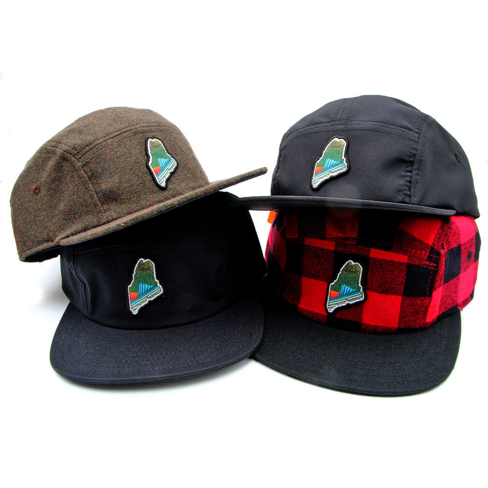 Maine Brook Trout + Striped Bass Hats Moss (Heritage Flannel)