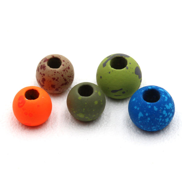 Mottled Tactical Tungsten Beads Fly Tying