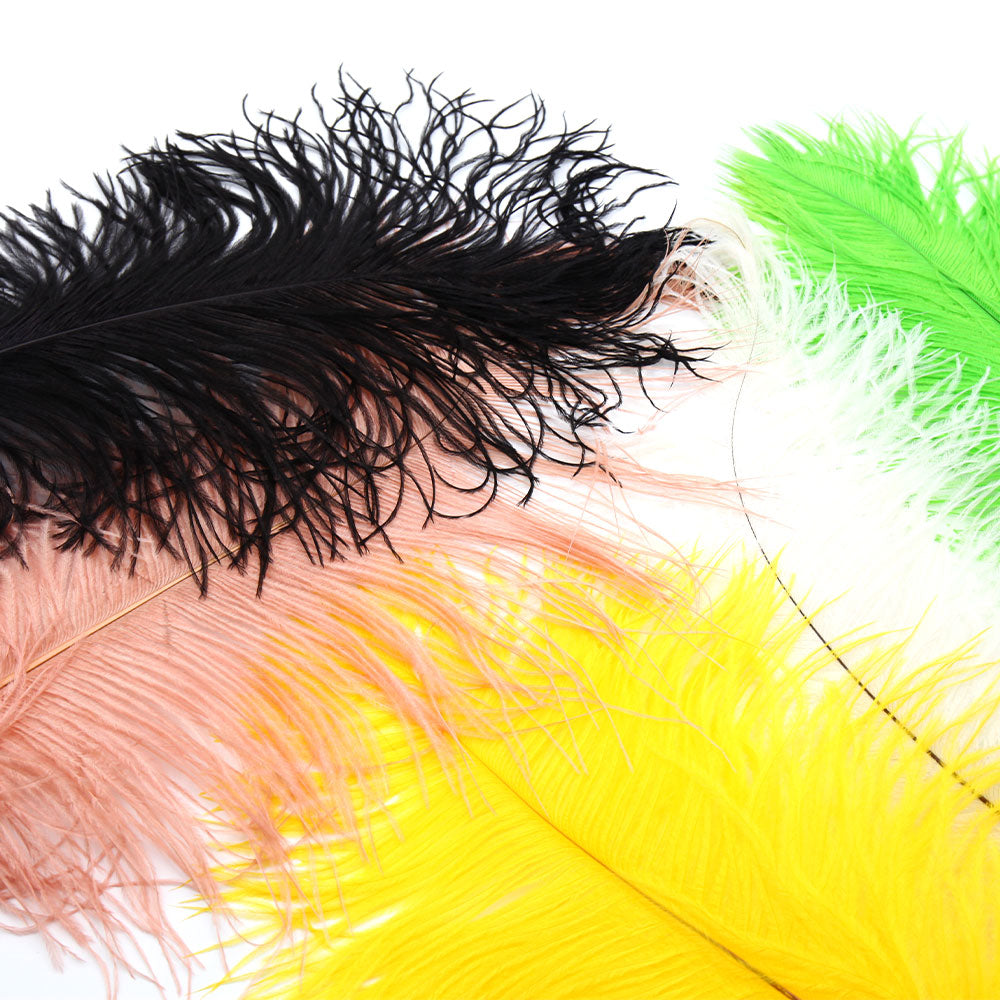 Premium Ostrich Plumes Fly Tying