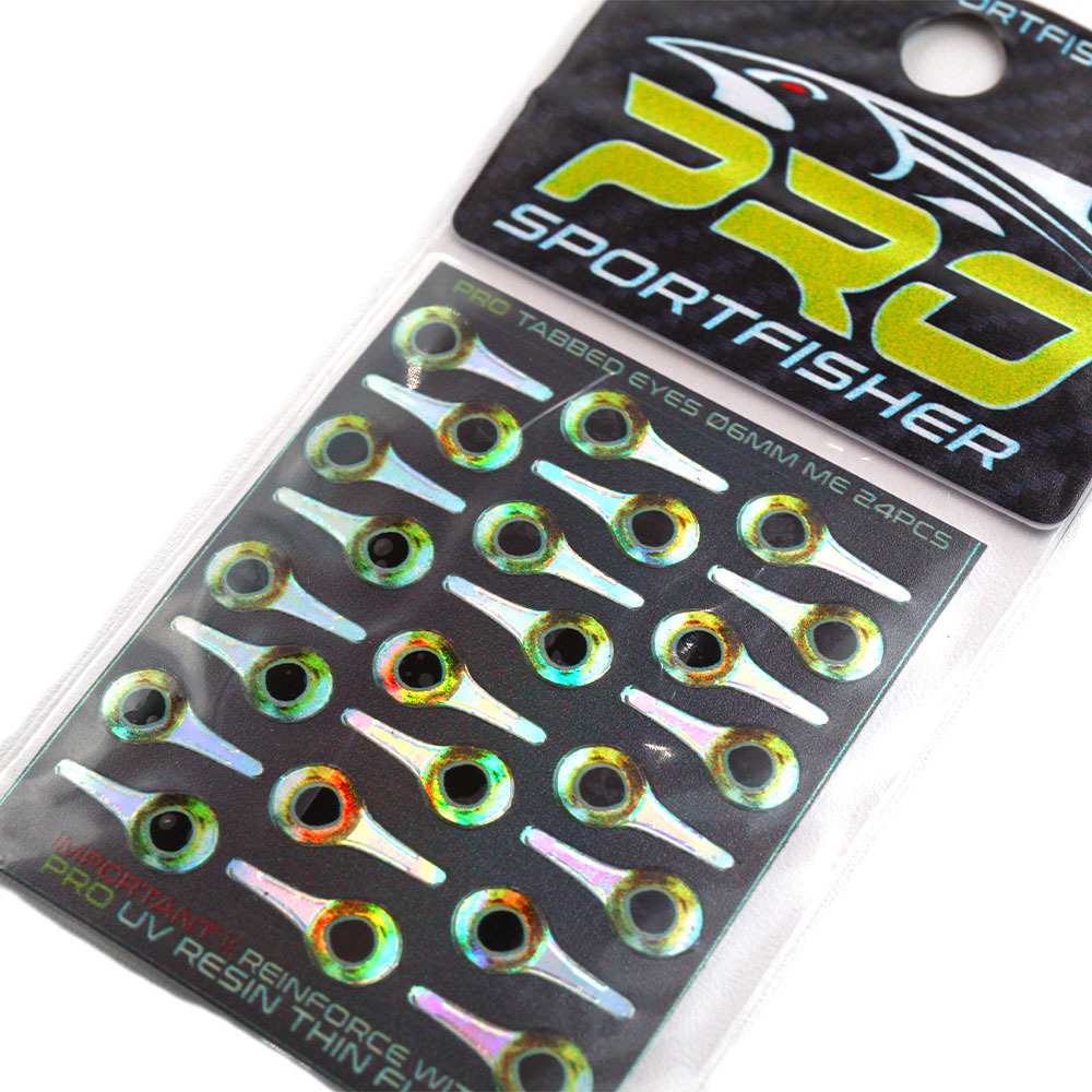 Pro 3D Tab Eyes Fly Tying