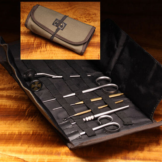 Hareline Roll Up Tying Tool Pouch