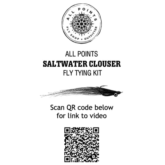 Saltwater Clouser Fly Tying Kit