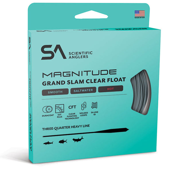 Scientific Anglers Magnitude Smooth Grand Slam Clear Fly Line