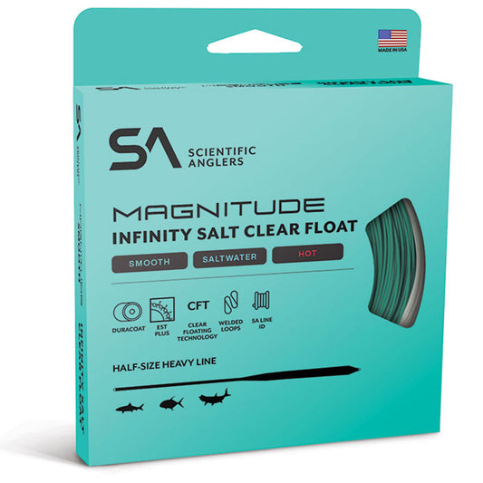 Scientific Anglers Magnitude Smooth Infinity Salt Clear Fly Line