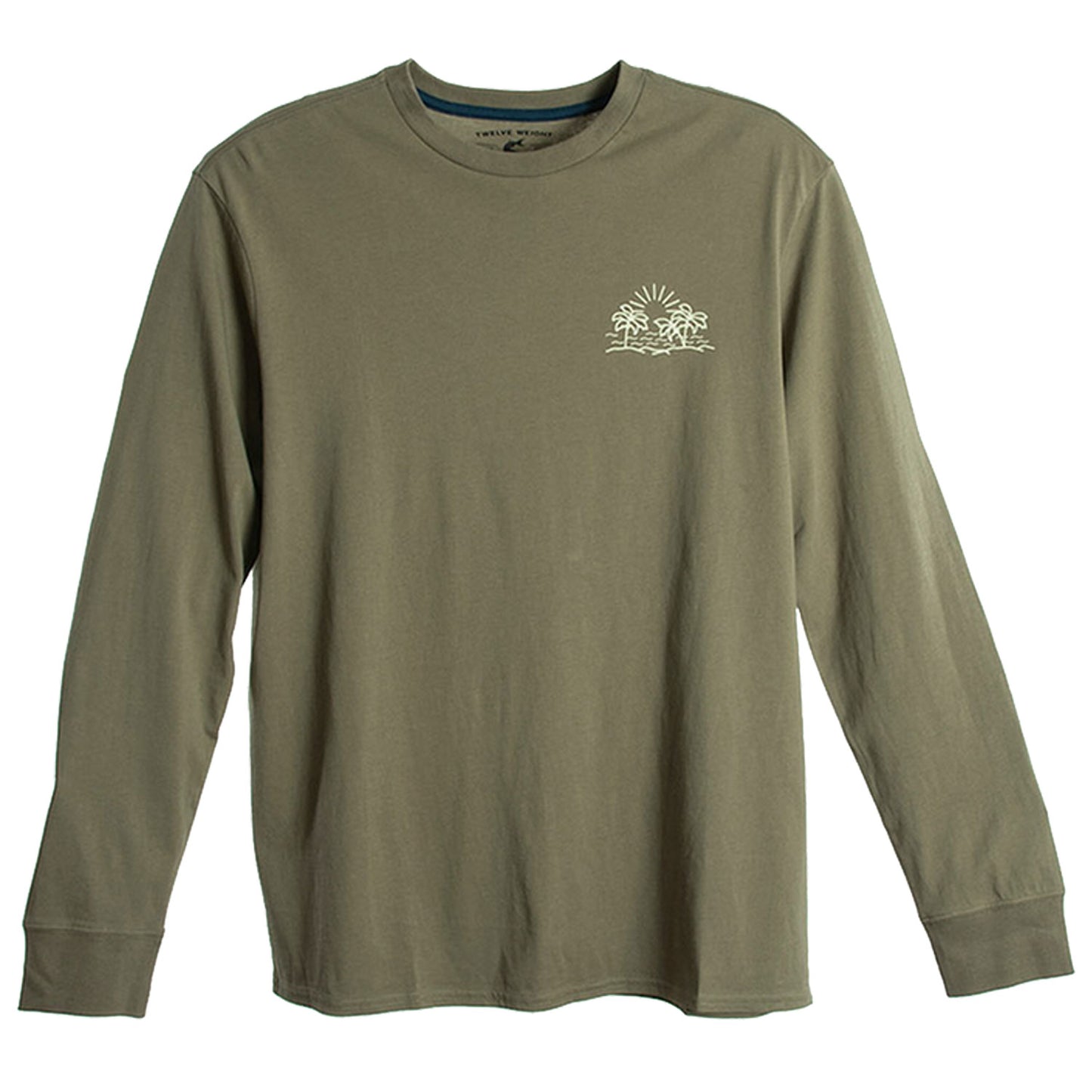 Twelve Weight Long Sleeve T-Shirt Paradise