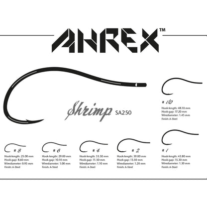 AHREX Saltwater Shrimp Hook SA250