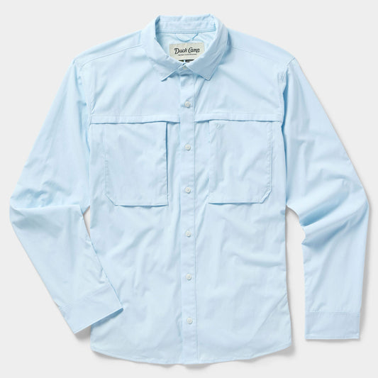 Duck Camp Fishing Shirt Long Sleeve Ice Water