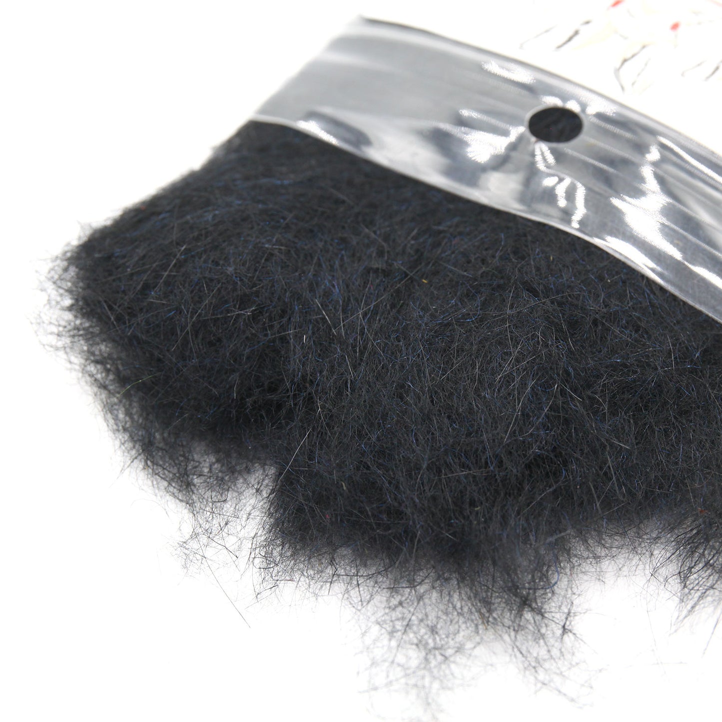 Hareline Dubbin Rabbit Dubbing Black