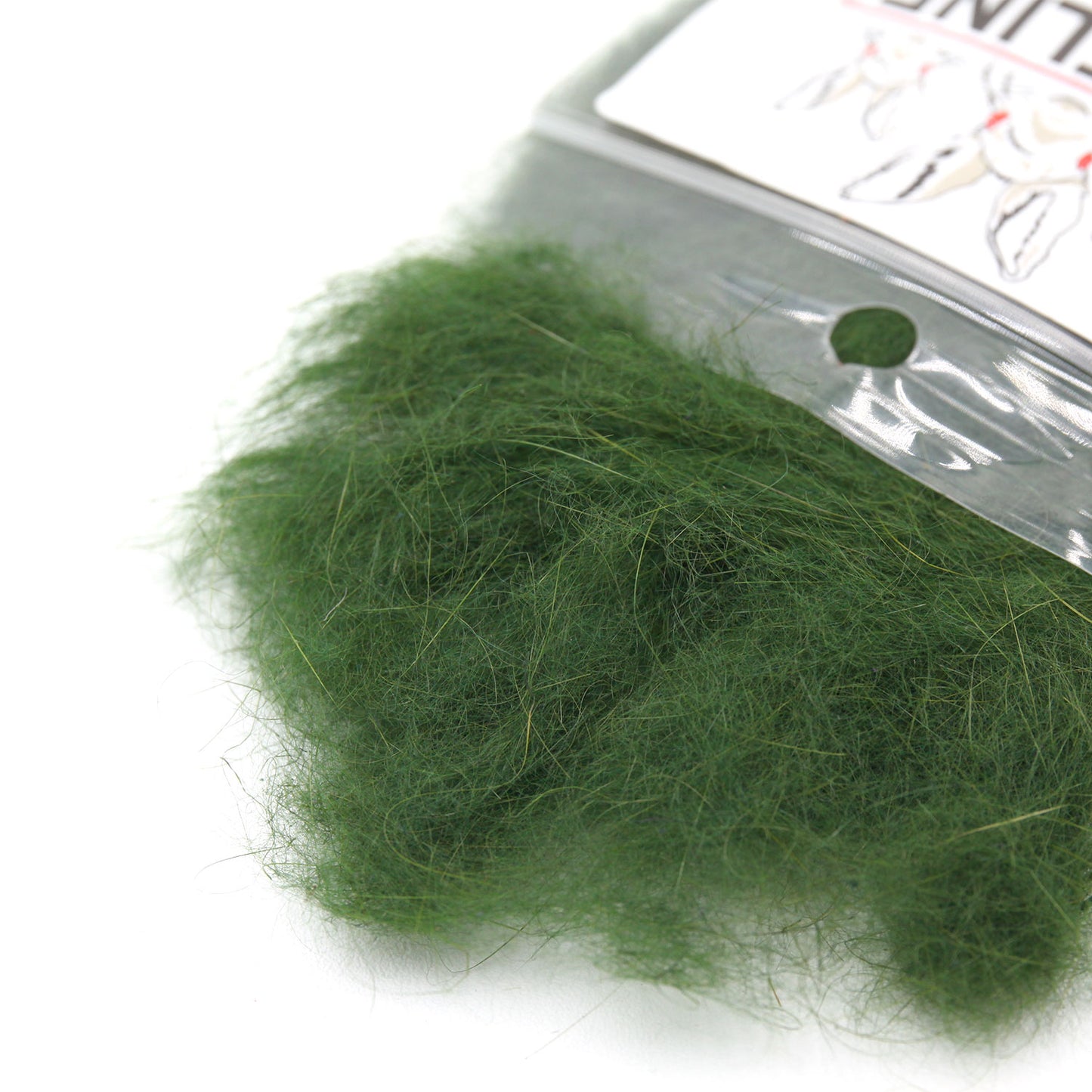 Hareline Dubbin Rabbit Dubbing Dark Olive