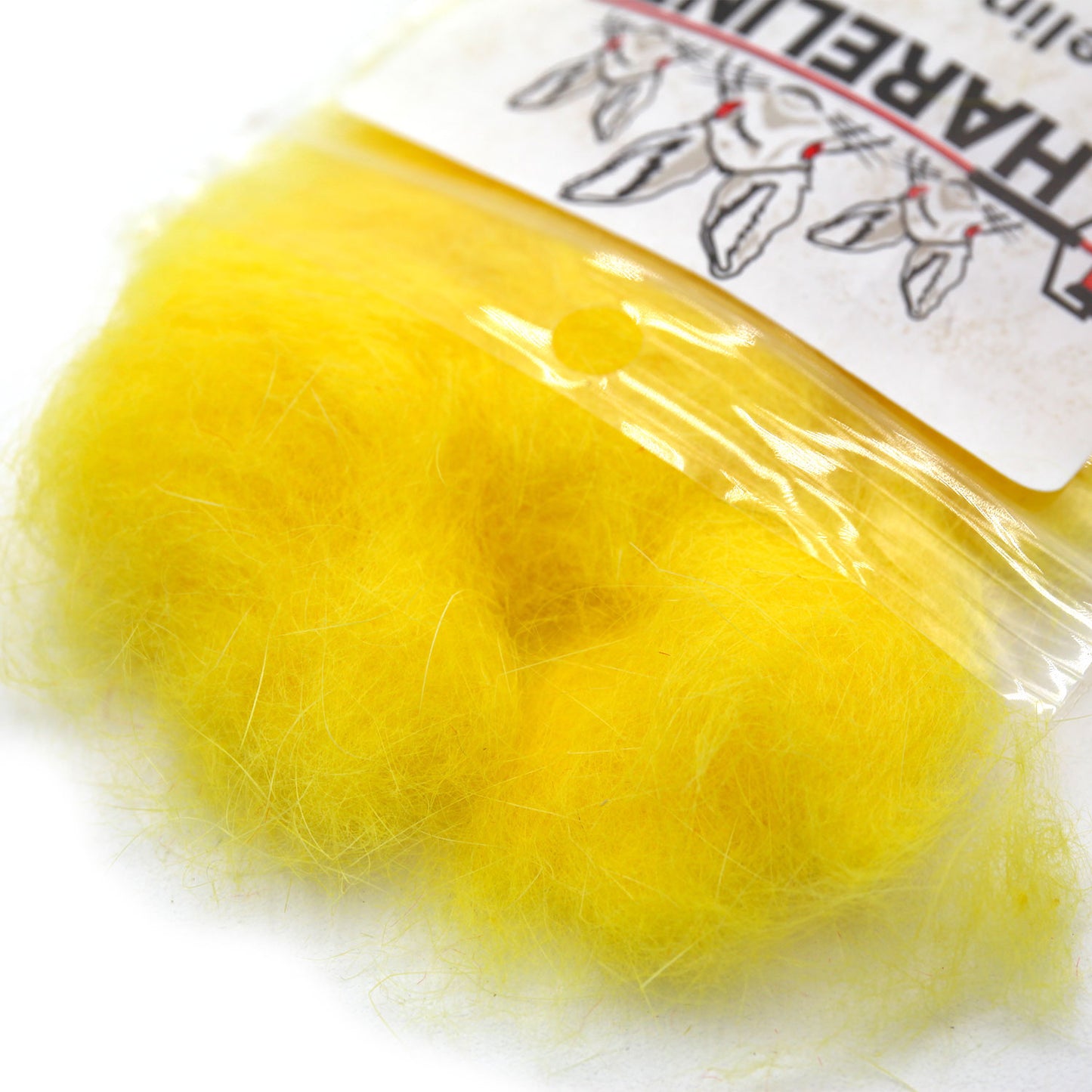 Hareline Dubbin Rabbit Dubbing Yellow
